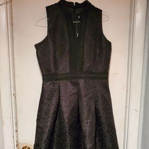Pappagallo Embroidered A-line dress